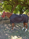 Manta Mosquitera: Gabardina de Algodón con Tela de Red
